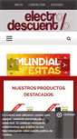 Mobile Screenshot of electrodescuento.com